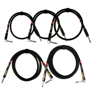 Guitar Amps Cable Noiseless Instrument Lead Guitar Keyboard Cable Copper Wire 6.35mm to 6.35mm Guitar Amplifier Cable