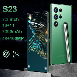 【CAN COD+READY】Original phone S23 Ultra 5G S23Ultra 5G 7.3 Inch HD full screen hp 16G RAM 1TGB ROM 50MP 108MP cheap cellphone washing warehouse Android 13.0 Face Recognition Unlocked Mobile Phones Qualcomm SM8550 6800Mah