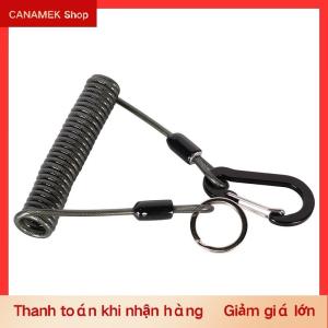 CS Dây Câu cá chống mất xoắn ốc mùa xuân thu hút kìm dây Dây Mùa Xuân dây đàn hồi cuộn dây căng Tether phụ kiện câu cá