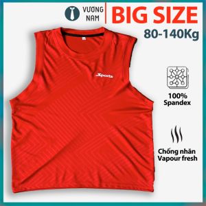 Áo BIG SIZE ba lỗ tanktop nam sát nách kiếu dáng thể thao vải thun lạnh vân VNO70