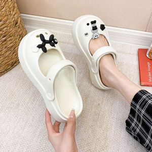 KDAShop ส่งไว🚀 รองเท้าแตะ รองเท้าแฟชั่น พื้นหนา ป้องกันการลื่น เหมาะกับเดินชายหาด แฟชั่นฤดูร้อน สําหรับผู้หญิง มีให้เลือกถึง 4สี สีน่ารักสดใสมาก ไม่มีถือว่าเอ้าท์นะ🤭