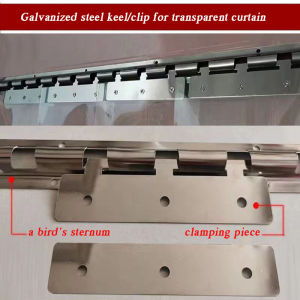 COD HANGER FOR PVC STRIP CURTAIN 1 Meter Long