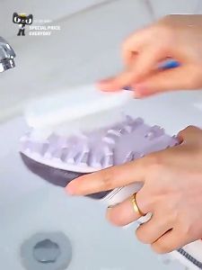 Multi Functional Long Handle Shoe Brush Soft Bristle Laundry Cleaning Tool No Damage To Shoes for Sneakers Canvas Leather Clothes Washing Board Brush Household