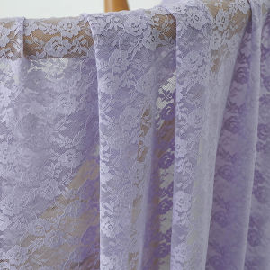 Fashionable Floral Elastic Lace Fabric Comfortable For Making Inner Clothes 45x140cm/Piece TJ0176-1-1