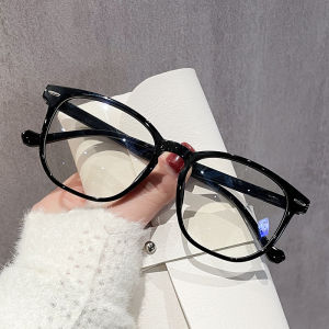 (GENTLE MOSCOT) Hàn Quốc New kính vuông đơn giản chống bức xạ kính mắt cho nam giới và phụ nữ
