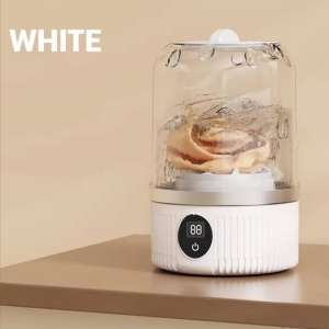 Mini Underwear Washing Machine Portable Cordless Rechargeable Delicate Laundry Cup Washer for Socks Bras Baby Clothes