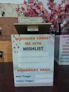 Target Save-Box Seri 50/100/200 Juta untuk Dekorasi Menabung Unik