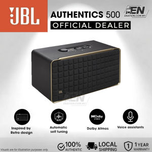 [𝗢𝗥𝗜𝗚𝗜𝗡𝗔𝗟] JBL Authentics 500 Hi-Fidelity Smart Home Speaker | Wi-Fi Bluetooth & Voice Assistants