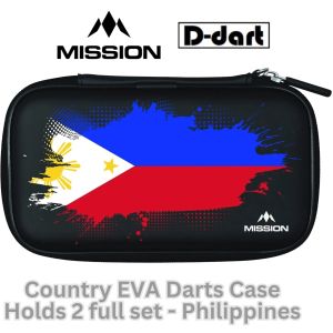 Mission Country Dart Case - EVA Large Darts Case Philippines Strong Protection Darts Bag / Wallet
