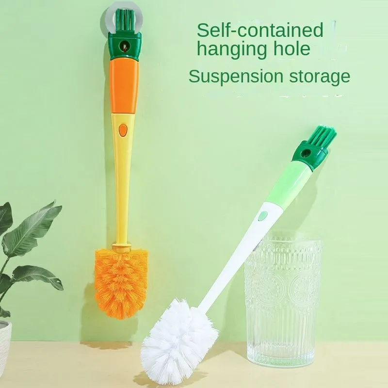 Multifunctional Water Bottle Brush Cleaner in Nylon Bottle