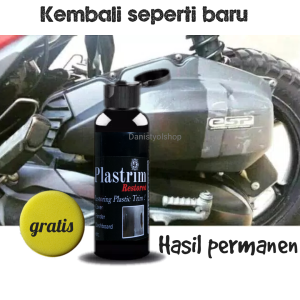 plastrim restored/penghitam motor/penghitam bodykasar/black to black/ pengkilap body/insta sparkling