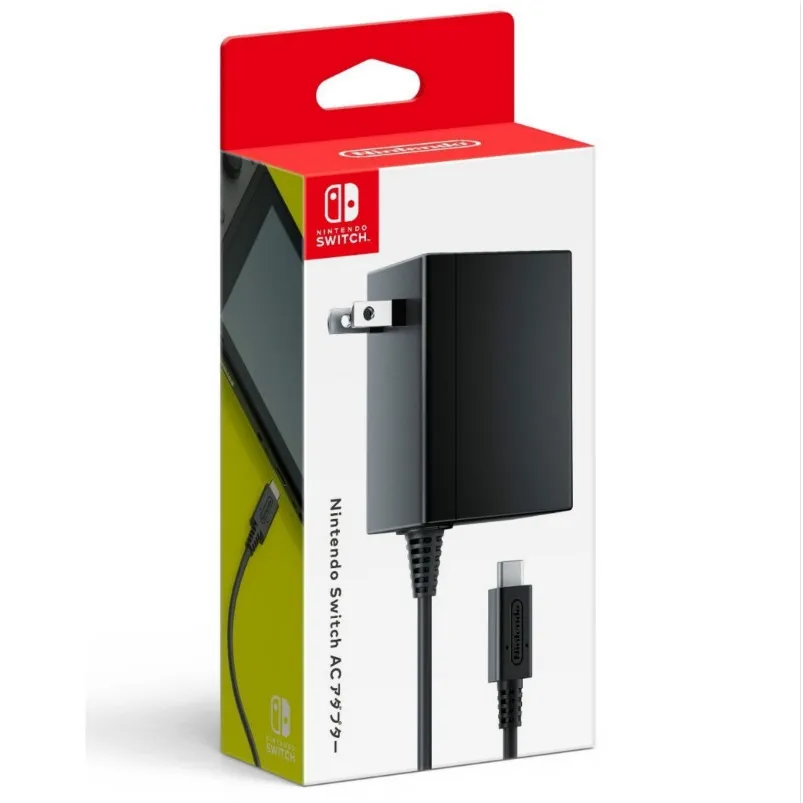 Original AC Adapter Charger for Nintendo Switch Oled 15V Fast