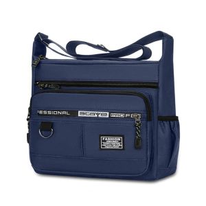 NEXASHOP Multi-layer Korean Style Nylon Bag Square Shape Nylon Travel Crossbody Bags Luxury Large Capacity Mens Messenger Bag Men Women