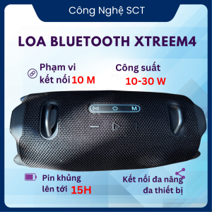 ( SIÊU HOT ) Loa Không Dây Xtreem4 Công Suất Mạnh – Bass Trầm Sâu Pin Trâu Chống Nước Nghe Nhạc Cực Hay