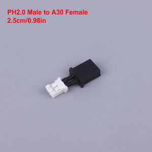 QUANSEN 1PCS Short 1S Hollow Cup Lithium Battery Adapter Cable PH2.0 To BT2.0 GNB27 Male Female Connector Head For RC Airplane Drone