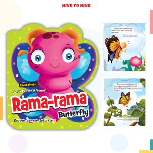 Buku Cerita Kanak-Kanak Jom Kenali Saya Dwibahasa Shape Book