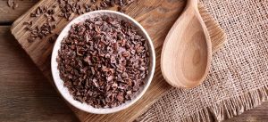 Cacao nibs CACAOMI hạt cacao 100% nguyên chất rang mộc tự nhiên hỗ trợ giảm cân ăn kiêng ăn chay healthy dùng kèm granola ngũ cốc salad 500g