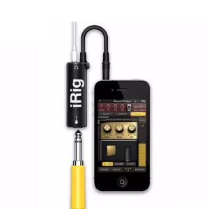 Thiết bị thu âm cho đàn Guitar Irig - Dùng cho điện thoại và các thiết bị di động kết nối đàn guitar với điện thoại iRig AmpliTube