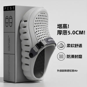 Free Shipping EVA Clogs For Men Summer Outdoor Wear 2026 New Style Beach Sandals Odor-Resistant Non-Slip Closed-Toe Slippers For Women