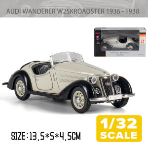 LEO 1:32 Audi Wanderer W25K Roadster alloy model car for kids toys for boys toys for kids cars toys
