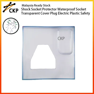 Shock Socket Protector Waterproof Socket Insulator Transparent Cover Plug Electric Plastic Safety