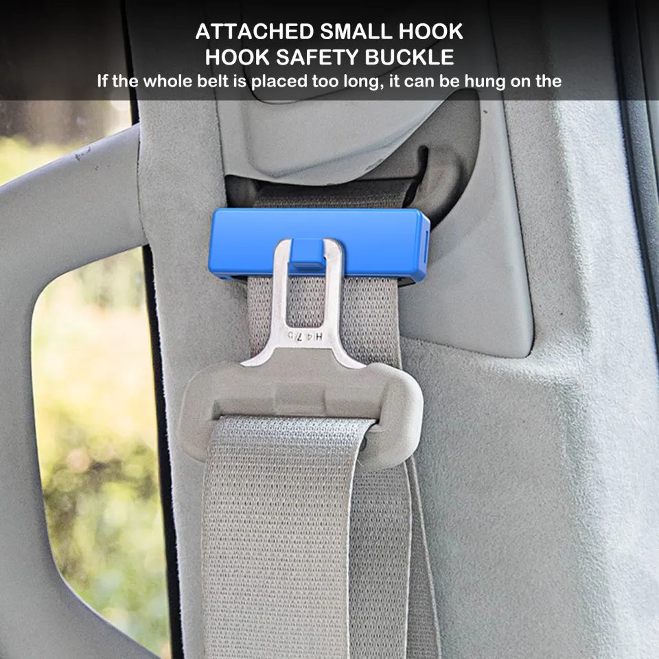 Adjustable Car Safety Seat Belts Holder Stopper Buckle Clamp