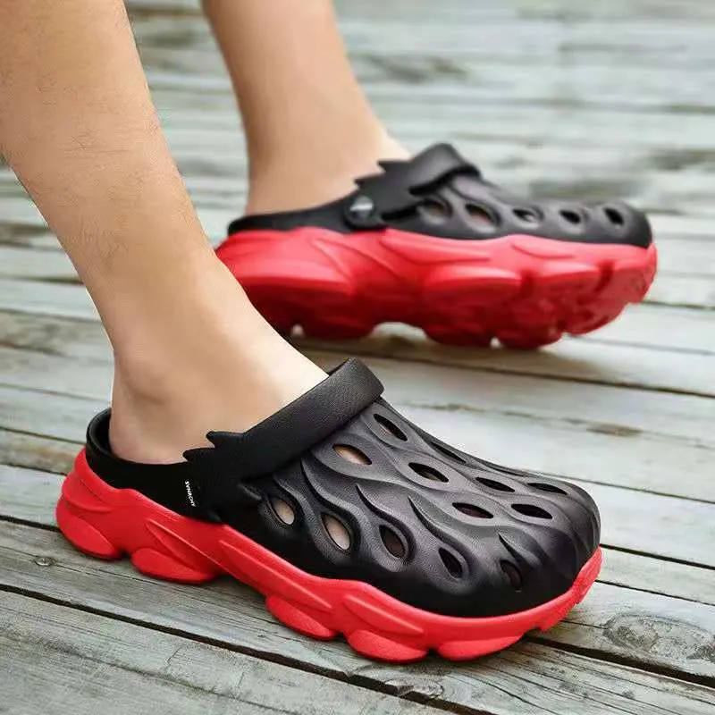 New arrival Crocs Men's Hole Shoes Casual Sandals Non-slip