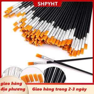 [COD] SHPYHT Giao hàng địa phương 50Pcs Sơn Bàn Chải Cho Sơn Thủ Công Nghệ Thuật Và Thủ Công Cho Nghệ Thuật Đa Chức Năng Móc Dòng Sơn Thiết Bị