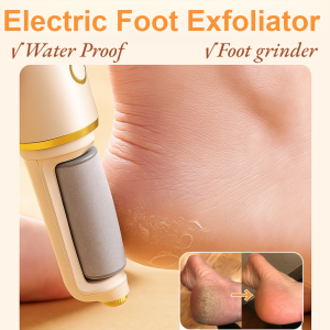 Electric Foot File Foot Scrubber Rechargeable Foot Grinder Dead Skin Removal Foot Callus Remover Foot Heel Exfoliator