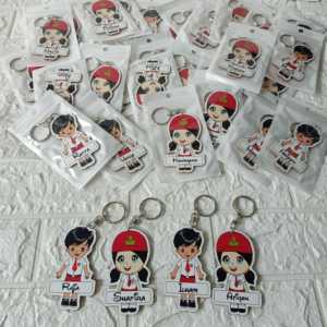 GANTUNGAN KUNCI ANAK SEKOLAH SOUVENIR PELAJAR