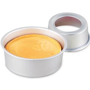 8 Inch Cake Mold Round Movable Bottom Non-stick Baking Molds Aluminium Cakes Pan for Weddings Birthdays or Party Events2026