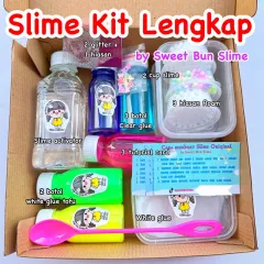 Mainan Edukasi Anak DIY Magical Waterscape Drawing Jelly Slime