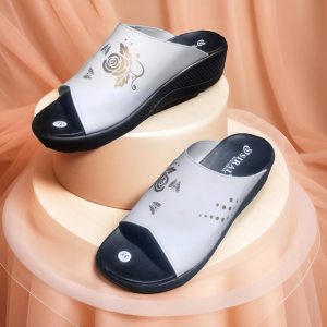 Sandal Wanita Wedges hak 5-7 cm Siral / Sandal Pesta Wanita Slip On