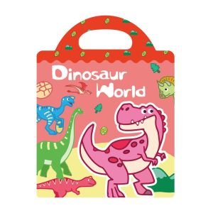 TSEVD Giáo Dục Sách Dán thạch Không thấm nước Tái sử dụng Sách yên tĩnh cho trẻ em Đồ chơi trò chơi nhận thức Trò chơi phù hợp Sách hình dán hoạt hình Dành cho Diy