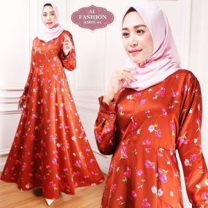 GRAC3COLL Dress Meli Gamis Maxi Dress Home Dress Model Terkini J1-22