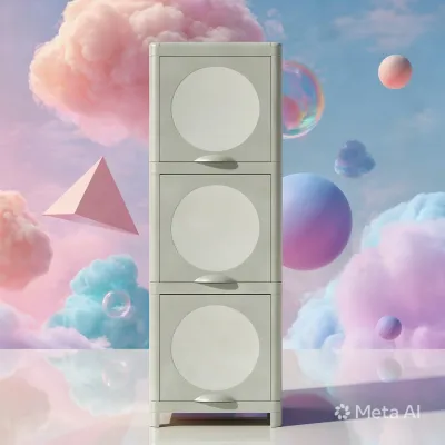 PERSONAL SHOPPER – IVÖSJÖN / IVOSJON Cabinet With Doors [ 33x34x99 cm ] ( Buy at IKEA Damansara / Cheras Store )