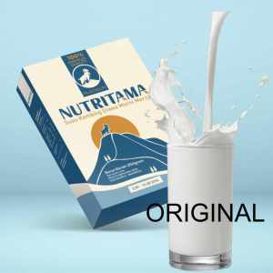 Nutritama Platinum Susu Kambing Etawa Kemasan 250gram - Menutrisi Kecerdasan Otak Anak Dan Daya Tahan Tubuh - Paket 1 Box