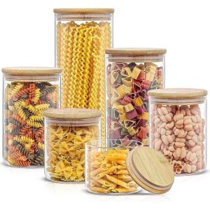 Seasoning Bottle Glass Jar Condiment Spice Kitchen Organizer Storage Container Botol Bekas Rempah Balang Kaca