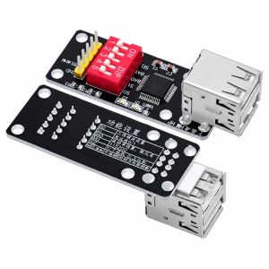 GRACETEN Ch9350 HID To UART Converter Serial Port Interface USB 12Mbps Speed USB To Serial Adapter Reliable Plug And Play Barcode Scanner Module for KVM Extension