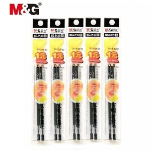 Set 5 bút gel nước M&G GP-1151 ngòi 0.5mm I Bút GP 1151 êm trơn nhanh khô có ruột 6139 thay thế
