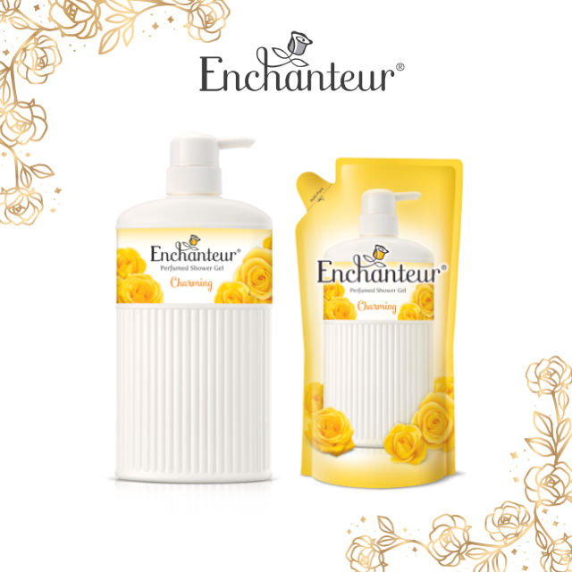 ENCHANTEUR Charming Perfumed Shower Gel Perfumeinfused Gelbased