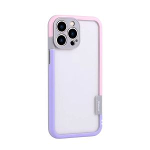 Color Splicing Bumper Case for iPhone 14 15 16 Pro Max iPhone 14 Pro iPhone 14 15 16 Plus Frameless Hollow Heat Dissipation Shockproof Protective Cover Slim Bare Hand Feel Phone Casing