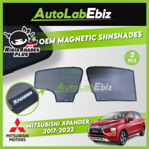 Mitsubishi Xpander 2017-2022 NinjaShades Plus OEM Magnetic Car Sunshades (2pcs/set)