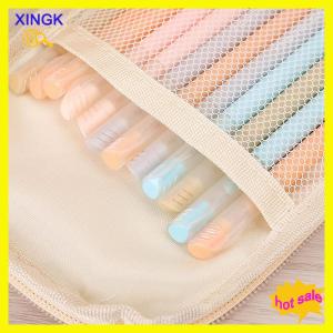 XINGK น่ารักกระเป๋าดินสอความจุขนาดใหญ่กระเป๋าใส่เครื่องเขียนนักเรียนโปร่งแสงแบบเรียบง่ายสำหรับเด็กผู้ชายและเด็กผู้หญิง