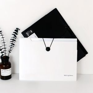 แฟ้ม 8/12 ช่อง A4 พลาสติก PP ที่ใส่เอกสาร แฟ้มใส่เอกสาร เครื่องเขียน อุปกรณ์สำนักงานและโรงเรียน แฟ้มเก็บเอกสาร