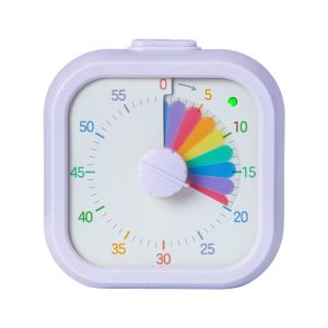 UTOPUS 60 phút Đồng hồ hẹn giờ trực quan dành cho trẻ em Màn hình kỹ thuật số Mô hình cầu vồng Đồng hồ hẹn giờ Pomodoro kỹ thuật số Chức năng tạm dừng im lặng Đồng hồ đếm ngược Bếp lớp học
