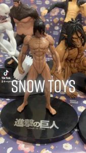 Mô hình Attack On Titan - figure nhận vật eren yeager - levi - titan quái thú - nữ nhân - khổng lồ - búa chiến - mikasa