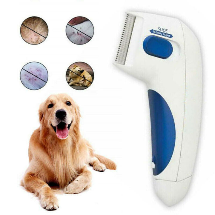 [SALE] New Flea Doctor Electric Comb Wise Goods Electric Pet Flea Lice Cleaner Comb Grooming Removal Tools For Cat Dog Cleaning Brush Anti Flea Pet Supplies