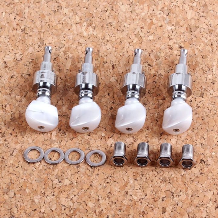 thumbnail image 2 of Banjo Tuning Pegs Set - 5-Pack Machine Head Tuners With Bushings 2 of 10