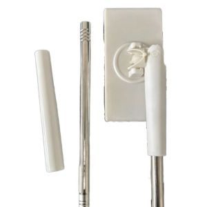 LITUILI Durable Hands-Free Mini Mop Portable 360°Rotation Face Towel Small Mop Floor Cleaning System Plastic Specific Mini Mop Home